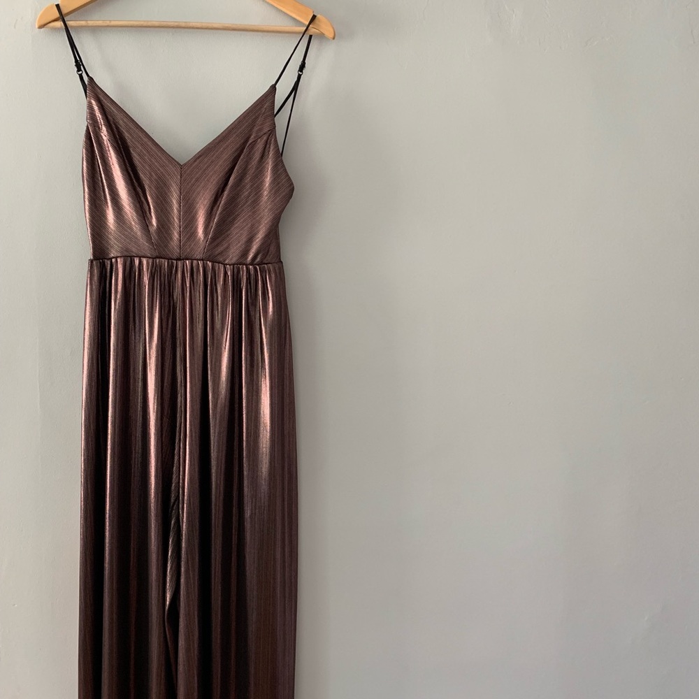 Cool Metallic Jumpsuit